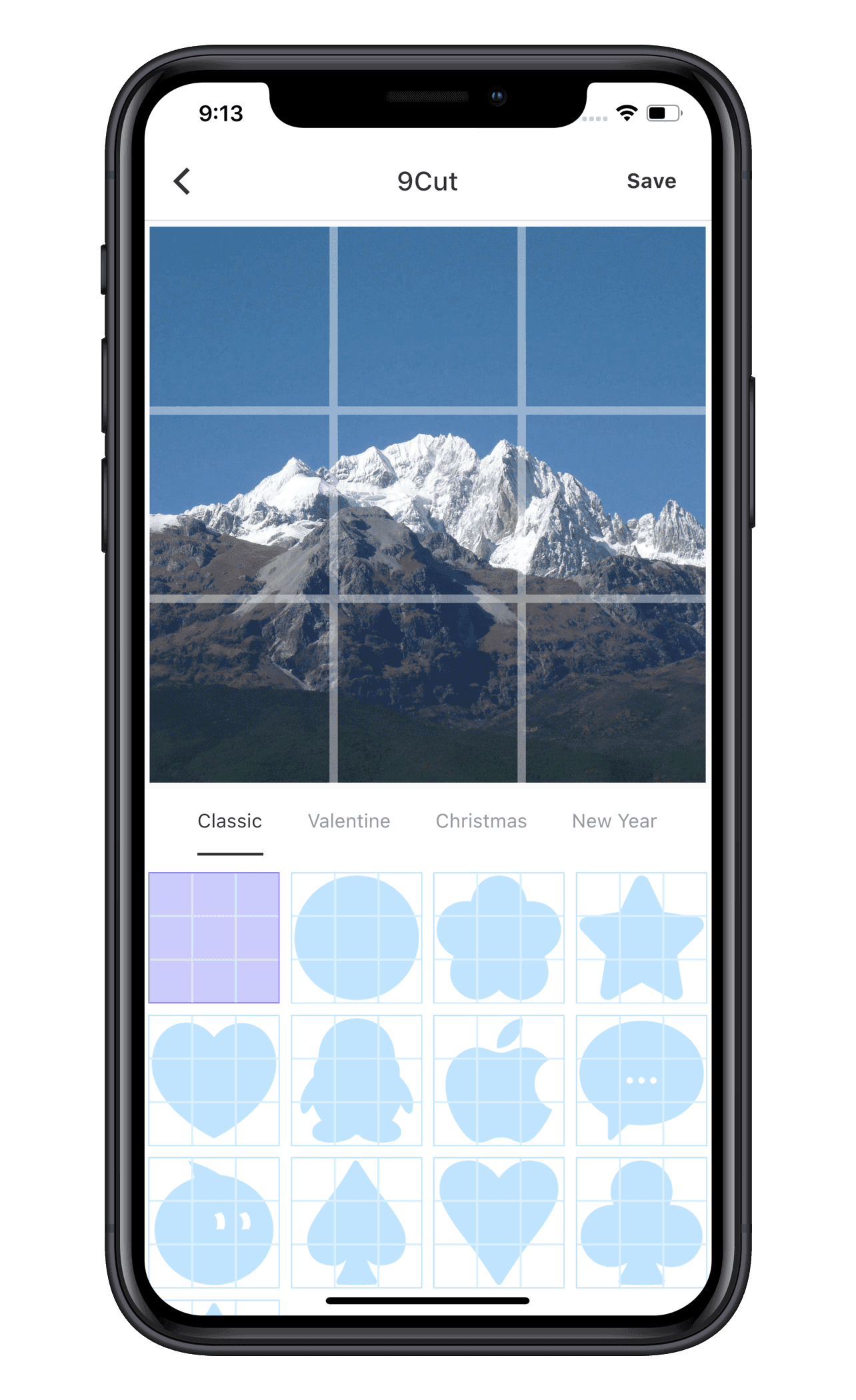 9Cut app screenshot
