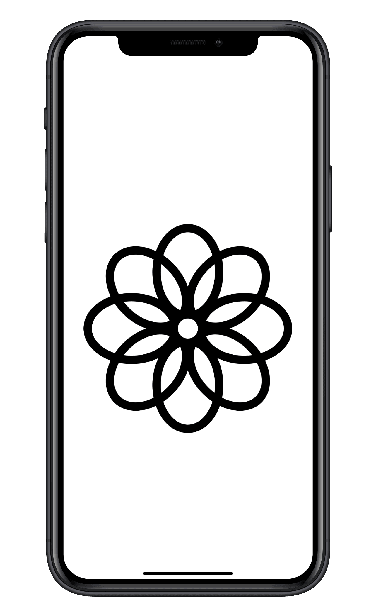 黑白視覺卡：白底黑字